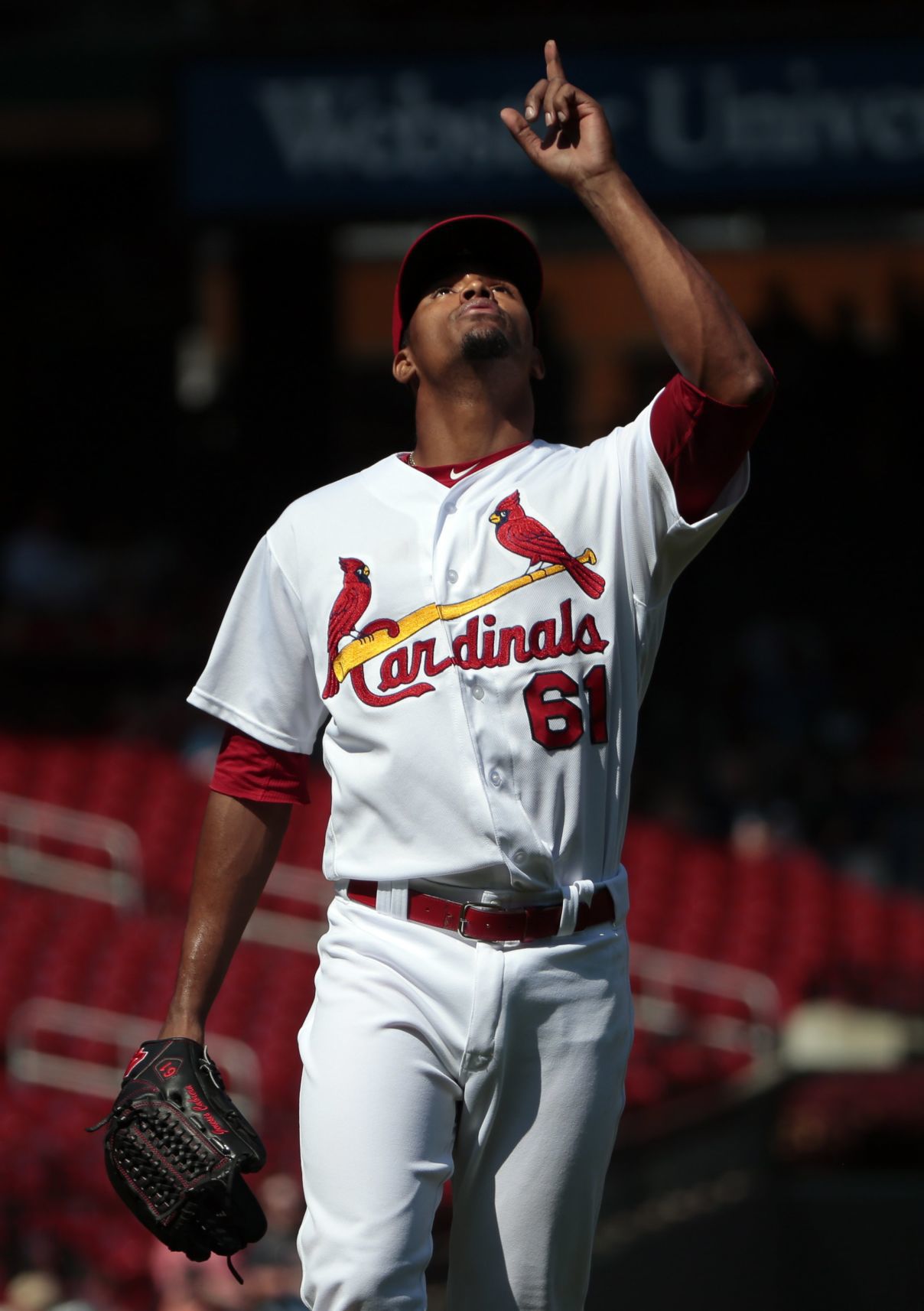 Cardinals 10, Giants 0 at Busch